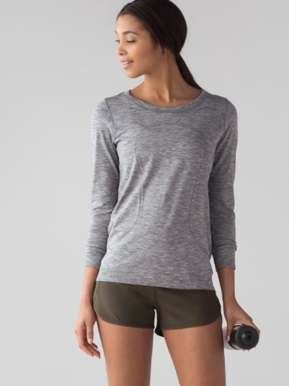 lululemon Swiftly Tech Long Sleeve Breeze Relaxed Fit Slate Grey